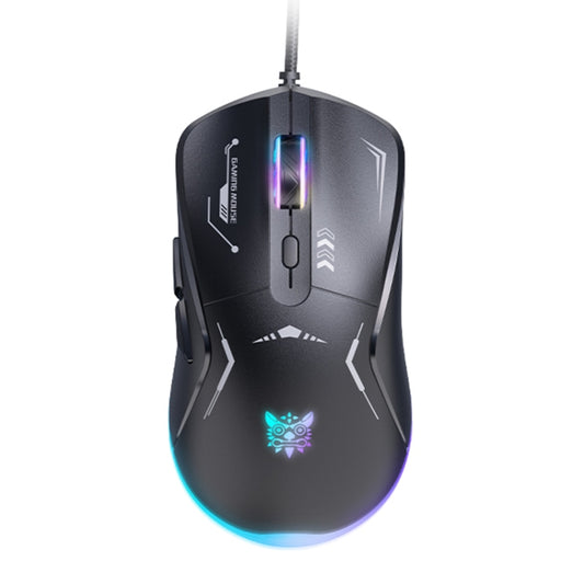 ONIKUMA CW917 RGB 3600DPI Wired Mouse(Black) - Wired Mice by ONIKUMA | Online Shopping South Africa | PMC Jewellery | Buy Now Pay Later Mobicred