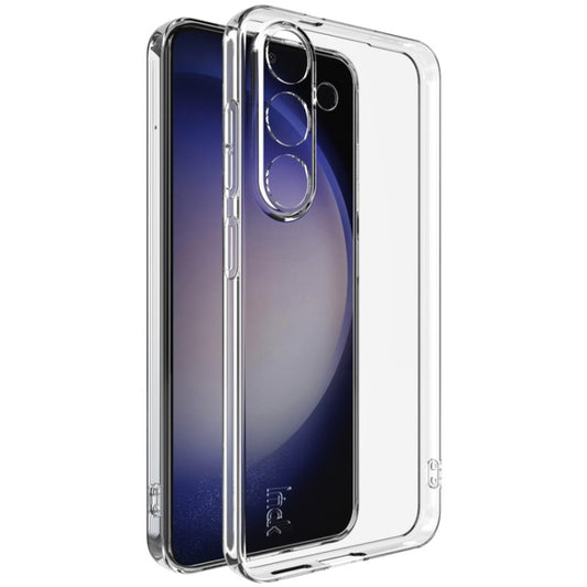 For Samsung Galaxy S25 5G imak UX-5 Series Super Slim Transparent Shockproof TPU Protective Case(Transparent) - Galaxy S25 5G Cases by imak | Online Shopping South Africa | PMC Jewellery | Buy Now Pay Later Mobicred