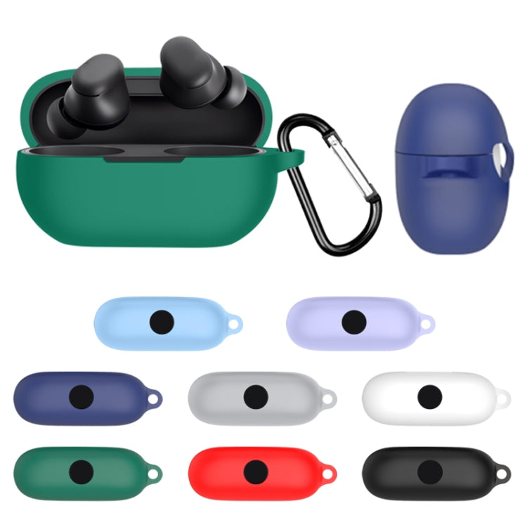 For Beats Solo Buds Wireless Earphones Silicone Protective Case with Hole(White) - Other Case by PMC Jewellery | Online Shopping South Africa | PMC Jewellery | Buy Now Pay Later Mobicred