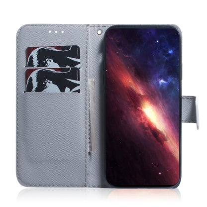 For Samsung Galaxy S25+ 5G Coloured Drawing Flip Leather Phone Case(Tiger) - Galaxy S25+ 5G Cases by PMC Jewellery | Online Shopping South Africa | PMC Jewellery | Buy Now Pay Later Mobicred