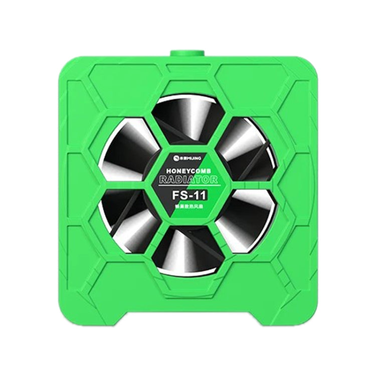 Mijing FS-11 Cooling + UV Curing + Smoke Extraction Honeycomb Radiating Fan(Green) - Others by MIJING | Online Shopping South Africa | PMC Jewellery | Buy Now Pay Later Mobicred