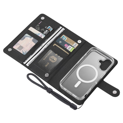 For iPhone 14 ViLi GHA-C Series RFID MagSafe Magnetic Flip Leather Phone Case(Black) - iPhone 14 Cases by ViLi | Online Shopping South Africa | PMC Jewellery | Buy Now Pay Later Mobicred