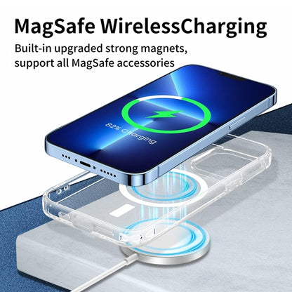 For iPhone 16 Plus ViLi MAG-C Series MagSafe Magnetic PC + TPU Phone Case(Transparent) - iPhone 16 Plus Cases by ViLi | Online Shopping South Africa | PMC Jewellery | Buy Now Pay Later Mobicred