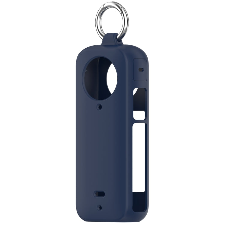 For Insta 360 X4 Portable Silicone Protective Case(Midnight Blue) - Case & Bags by PMC Jewellery | Online Shopping South Africa | PMC Jewellery | Buy Now Pay Later Mobicred