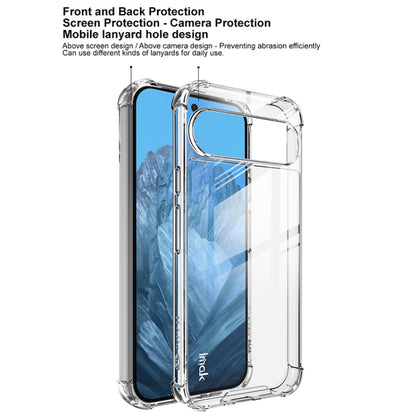 For Google Pixel 9 Pro XL IMAK Space Shield PC + TPU Airbag Shockproof Phone Case(Transparent) - Google Cases by imak | Online Shopping South Africa | PMC Jewellery | Buy Now Pay Later Mobicred