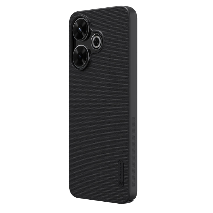 For Xiaomi Poco M6 4G NILLKIN Frosted PC Phone Case(Black) - Xiaomi Cases by NILLKIN | Online Shopping South Africa | PMC Jewellery | Buy Now Pay Later Mobicred