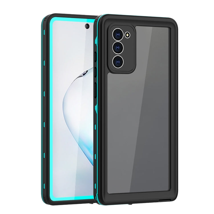 For Samsung Galaxy Note20 5G RedPepper Shockproof Scratchproof Dust-proof PC + TPU Protective Case(Blue) - Galaxy Note20 Cases by RedPepper | Online Shopping South Africa | PMc TechLife | Buy Now Pay Later Mobicred