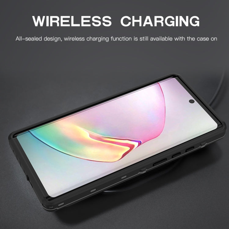 For Samsung Galaxy Note20 Ultra 5G RedPepper Shockproof Scratchproof Dust-proof PC + TPU Protective Case(Black) - Galaxy Note20 Ultra Cases by RedPepper | Online Shopping South Africa | PMc TechLife | Buy Now Pay Later Mobicred