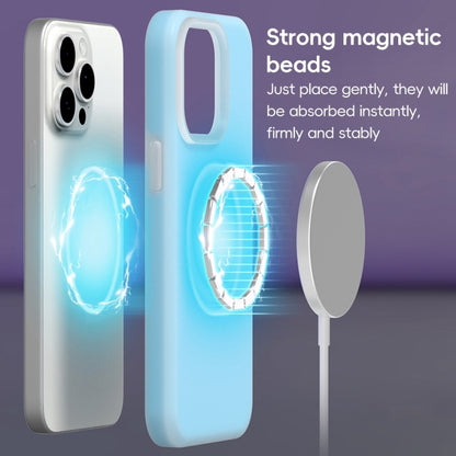 For iPhone 16 Plus Jelly Liquid Silicone MagSafe Magnetic Phone Case(Grey) - iPhone 16 Plus Cases by PMC Jewellery | Online Shopping South Africa | PMC Jewellery | Buy Now Pay Later Mobicred