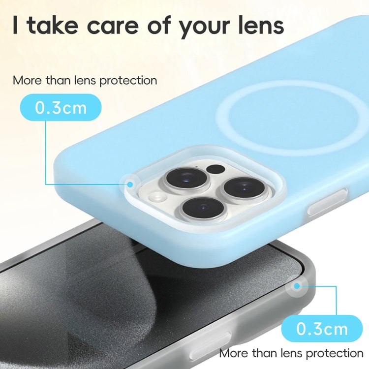 For iPhone 16 Pro Jelly Liquid Silicone MagSafe Magnetic Phone Case(Green) - iPhone 16 Pro Cases by PMC TechLife | Online Shopping South Africa | PMC TechLife | Buy Now Pay Later Mobicred
