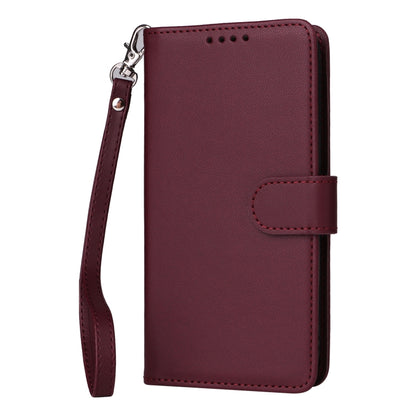 For Redmi K70 / K70 Pro BETOPNICE BN-005 2 in 1 Detachable Imitate Genuine Leather Phone Case(Wine Red) - K70 Pro Cases by BETOPNICE | Online Shopping South Africa | PMC Jewellery | Buy Now Pay Later Mobicred