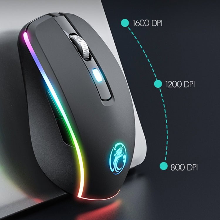 iMICE G903 Bluetooth Dual Mode 6-key Silent Wireless Gaming Mouse(Pink) - free shipping - PMC Jewellery - Order now!