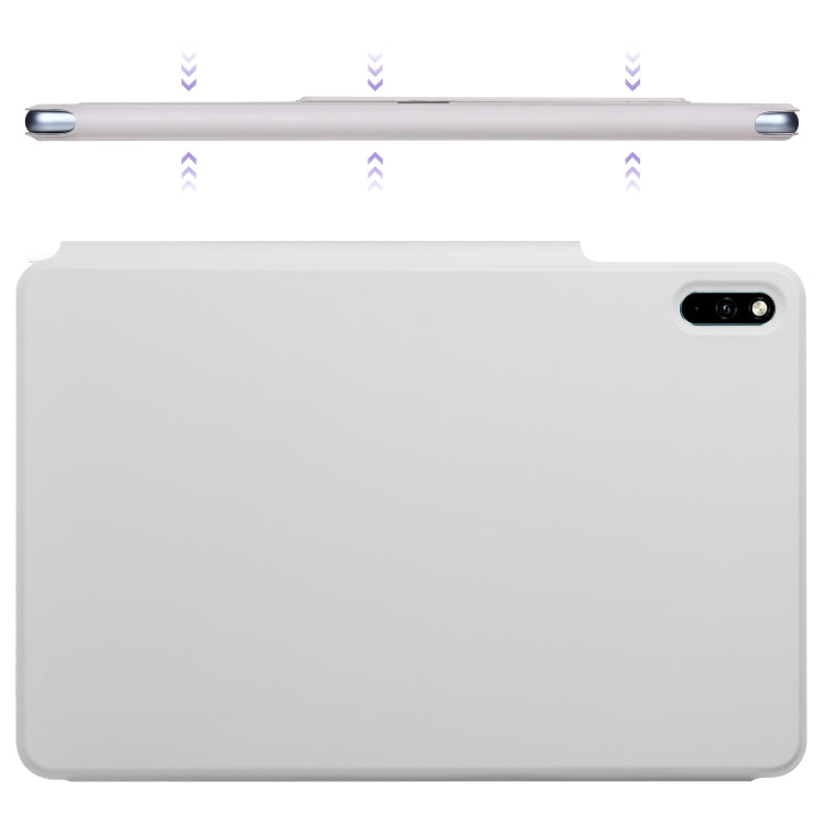 For Huawei MatePad 11 2021 Fixed Buckle Magnetic Deformation Leather Tablet Case(Grey) - free shipping - PMC TechLife - Order now!