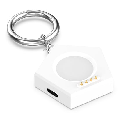 For OnePlus Watch 2R Portable Smart Watch Charger(White) - Charger by PMC Jewellery | Online Shopping South Africa | PMC Jewellery | Buy Now Pay Later Mobicred