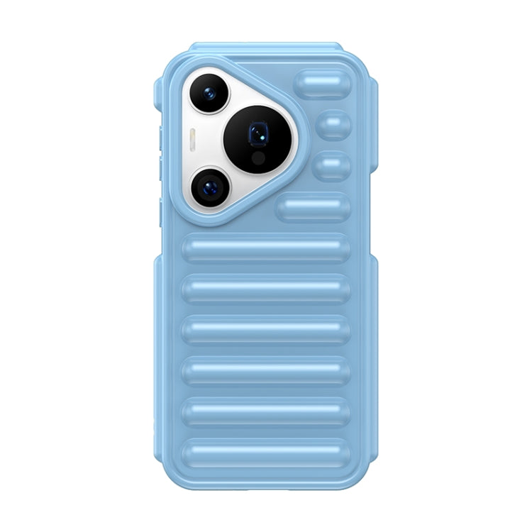 For Huawei Pura 70 Pro+ Capsule Series Candy Color TPU Phone Case(Blue) - Huawei Cases by PMC Jewellery | Online Shopping South Africa | PMC Jewellery | Buy Now Pay Later Mobicred