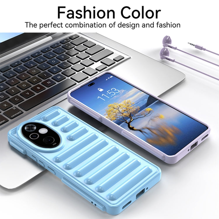 For Honor Magic6 Pro Capsule Series Candy Color TPU Phone Case(Blue) - Honor Cases by PMC Jewellery | Online Shopping South Africa | PMC Jewellery | Buy Now Pay Later Mobicred