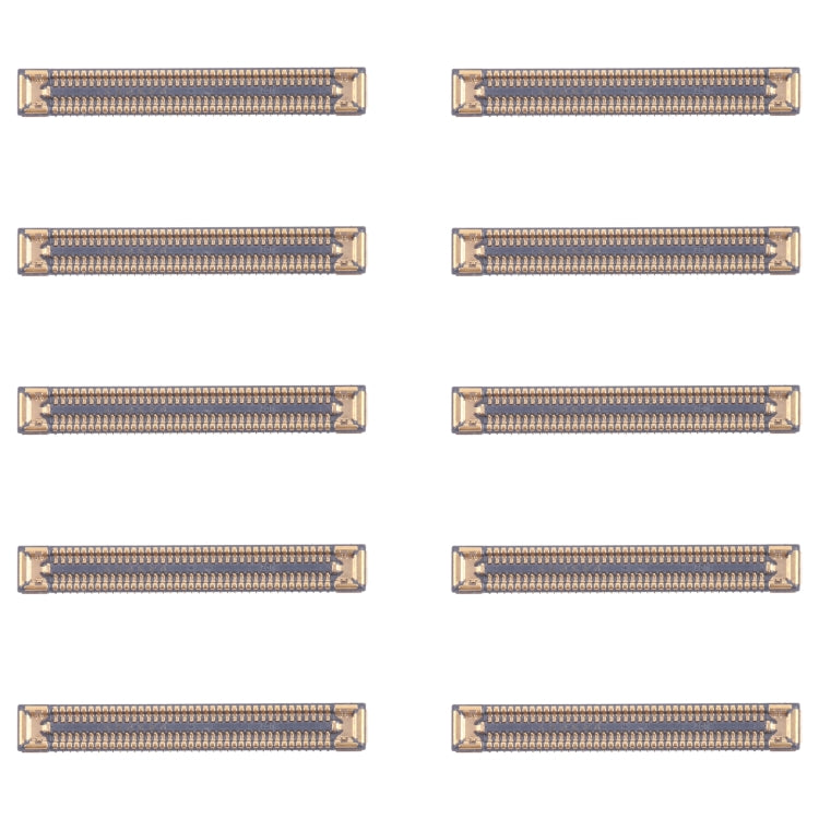 For Samsung Galaxy A15 5G SM-A156B 10pcs Motherboard LCD Display FPC Connector - Galaxy A Series Parts by PMC Jewellery | Online Shopping South Africa | PMC Jewellery | Buy Now Pay Later Mobicred