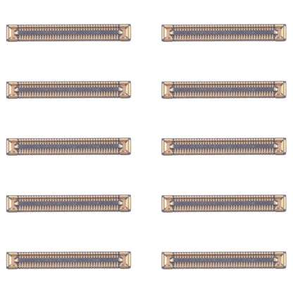 For Samsung Galaxy A15 S-A155F 10pcs Motherboard LCD Display FPC Connector - Galaxy A Series Parts by PMC Jewellery | Online Shopping South Africa | PMC Jewellery | Buy Now Pay Later Mobicred