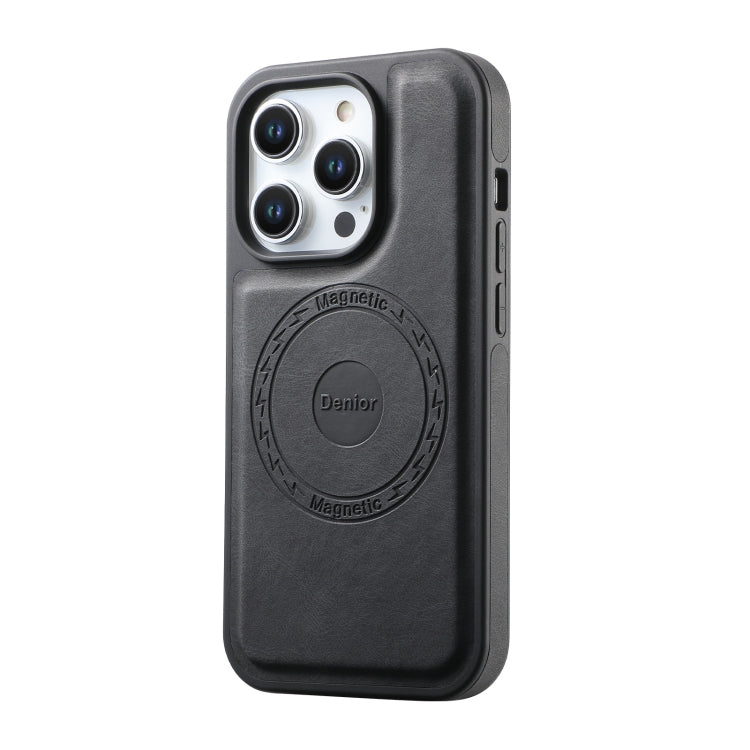 For iPhone 16 Pro Denior A13 Skin Feel MagSafe Phone Case(Black) - iPhone 16 Pro Cases by Denior | Online Shopping South Africa | PMC Jewellery | Buy Now Pay Later Mobicred