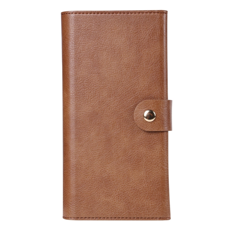 For iPhone 16 Pro ViLi GVA Series MagSafe Magnetic RFID Leather Phone Case(Brown) - iPhone 16 Pro Cases by ViLi | Online Shopping South Africa | PMC TechLife | Buy Now Pay Later Mobicred