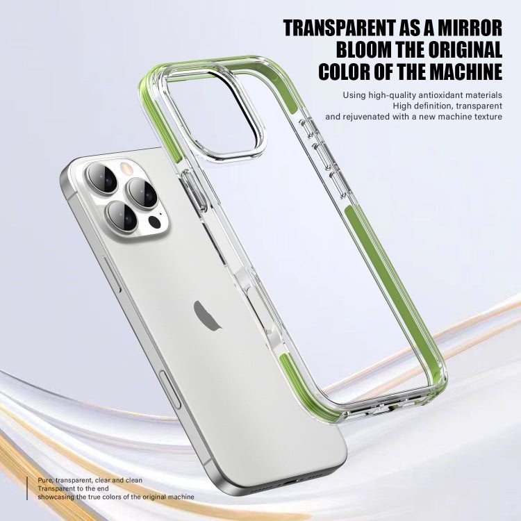 For iPhone 16 TPE Airbag TPU+ PC Full Coverage Phone Case(Grey) - iPhone 16 Cases by PMC Jewellery | Online Shopping South Africa | PMC Jewellery | Buy Now Pay Later Mobicred