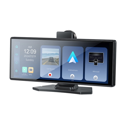 Yesido KM19 10.26 inch Center Console CarPlay Portable Car Video Navigation with Driving Recorder(Black) - Car MP3 & MP4 & MP5 by Yesido | Online Shopping South Africa | PMC Jewellery | Buy Now Pay Later Mobicred