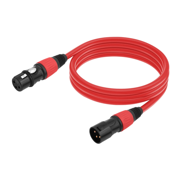 6 Color / Set JC1015 XLR 3pin Male to Female Audio Cable, Length:1.8m - Microphone Audio Cable & Connector by PMC Jewellery | Online Shopping South Africa | PMC Jewellery | Buy Now Pay Later Mobicred