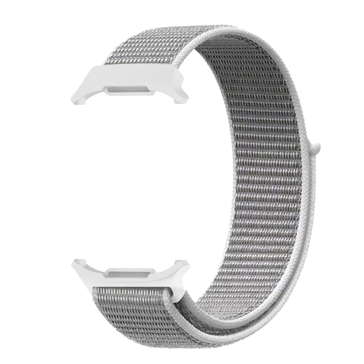 For Samsung Galaxy Watch Ultra 47mm Plastic Connector Nylon Loop Watch Band(Seashell) - free shipping - PMC Jewellery - Order now!