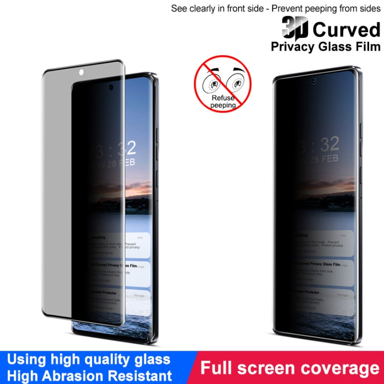 For Motorola Edge 2024 imak 3D Curved HD Full Screen Anti-spy Tempered Glass Protective Film - Motorola Tempered Glass by imak | Online Shopping South Africa | PMC Jewellery | Buy Now Pay Later Mobicred