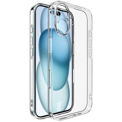 For iPhone 16 IMAK UX-5 Series Transparent TPU Phone Case - iPhone 16 Cases by imak | Online Shopping South Africa | PMC Jewellery | Buy Now Pay Later Mobicred