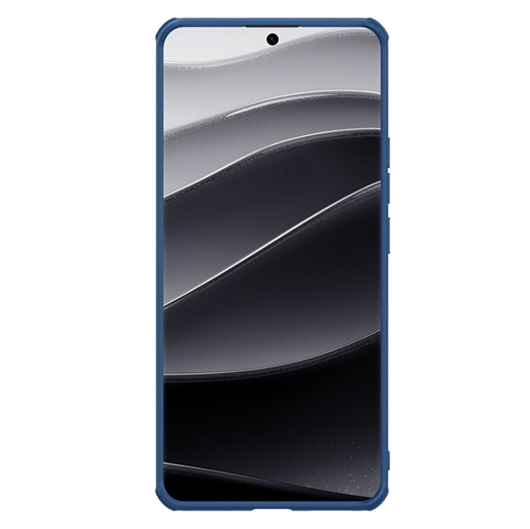 For Redmi Note 14 Pro 5G NILLKIN Frosted Shield Pro PC + TPU Phone Case(Blue) - Note 14 Pro Cases by NILLKIN | Online Shopping South Africa | PMC Jewellery | Buy Now Pay Later Mobicred