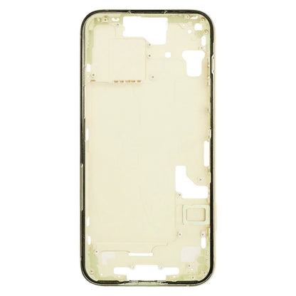 For iPhone 15 Middle Frame Bezel Plate with Side Keys + Card Tray, Version:China Version(Yellow) - LCD Related Parts by PMC Jewellery | Online Shopping South Africa | PMC Jewellery | Buy Now Pay Later Mobicred