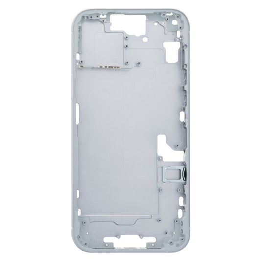 For iPhone 15 Plus Middle Frame Bezel Plate with Side Keys + Card Tray, Version:China Version(Blue) - LCD Related Parts by PMC Jewellery | Online Shopping South Africa | PMC Jewellery | Buy Now Pay Later Mobicred