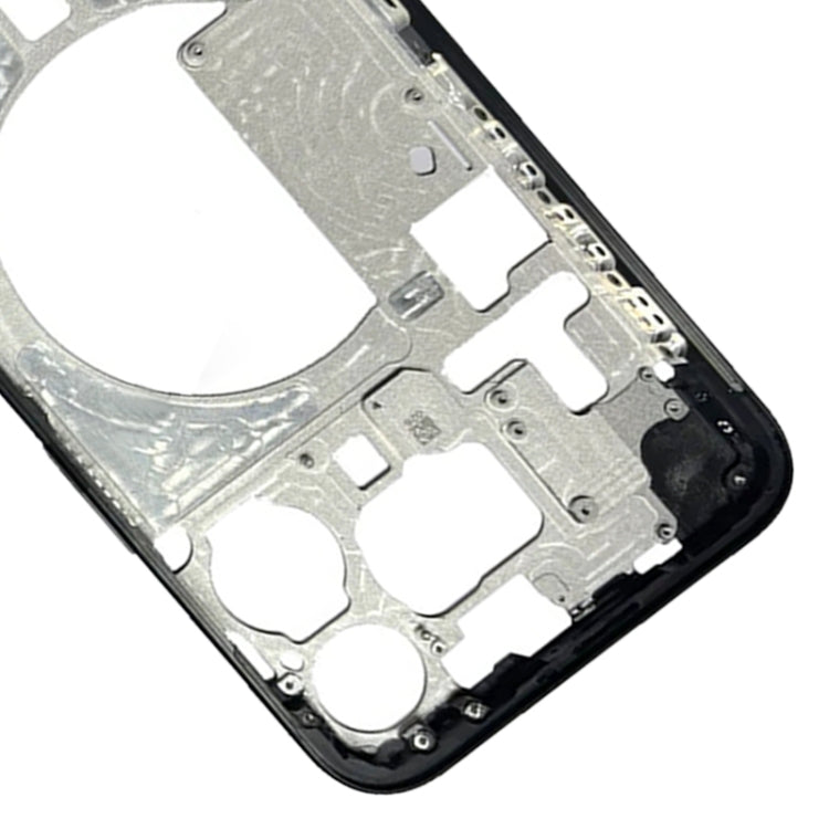 For iPhone 15 Pro Max Middle Frame Bezel Plate with Side Keys + Card Tray, Version:CE EU Version(Black) - LCD Related Parts by PMC Jewellery | Online Shopping South Africa | PMC Jewellery | Buy Now Pay Later Mobicred