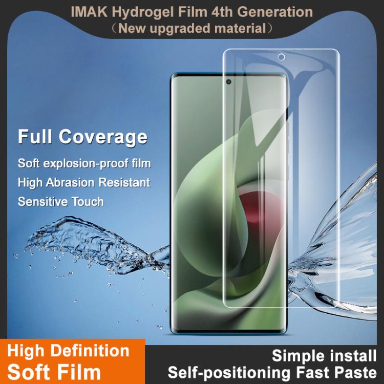 For Motorola Moto G96 5G imak 4th Generation  Full Coverage Screen Hydrogel Film Protector - free shipping - PMC TechLife - Order now!