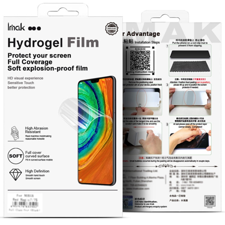 For Motorola Moto G96 5G imak 4th Generation  Full Coverage Screen Hydrogel Film Protector - free shipping - PMC TechLife - Order now!