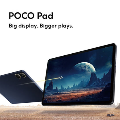 Xiaomi Poco Pad 12.1 inch Tablet PC Global, 8GB+256GB, HyperOS Qualcomm Snapdragon 7s Gen2 Octa Core, 10000mAh Battery(Gray) - Other by Xiaomi | Online Shopping South Africa | PMC Jewellery | Buy Now Pay Later Mobicred