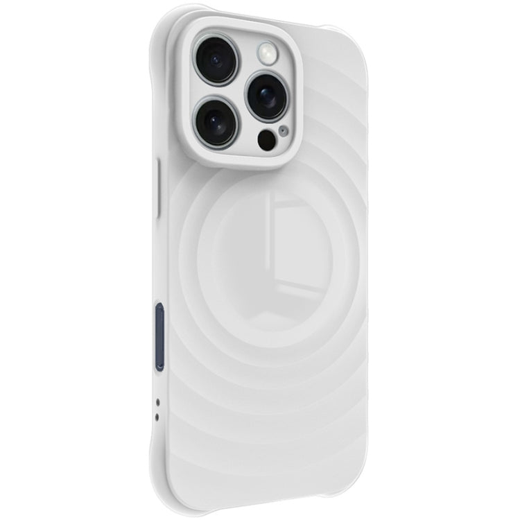 For iPhone 16 Pro IMAK UC-6 Series Manbo Frosting Soft Phone Case(White) - iPhone 16 Pro Cases by imak | Online Shopping South Africa | PMC Jewellery | Buy Now Pay Later Mobicred