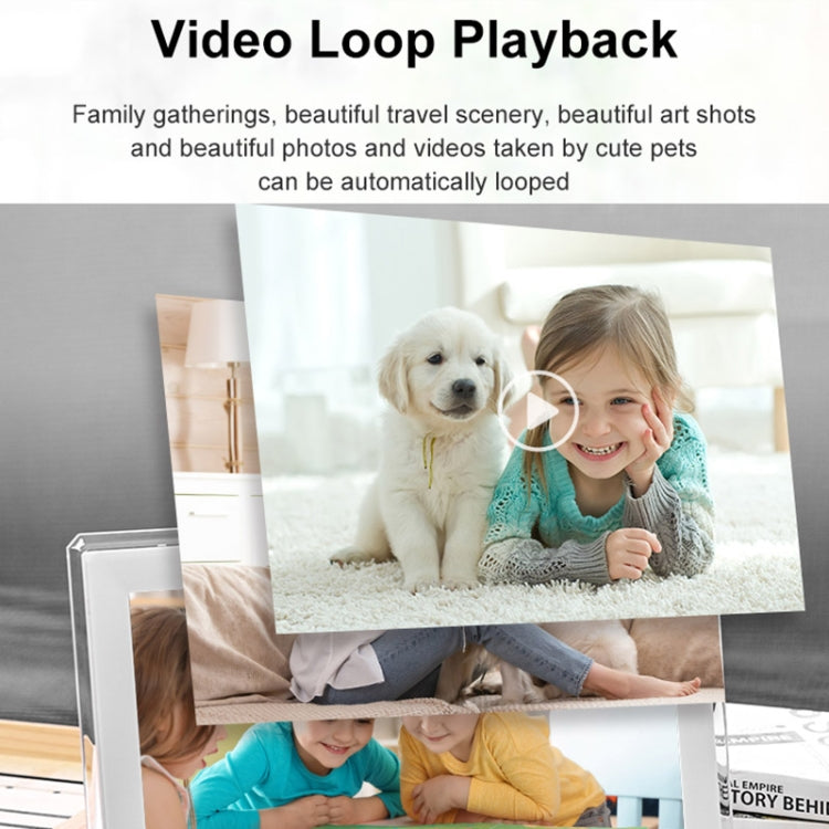 15.6 inch IPS Screen Digital Cloud Photo Frame Wall Mounted LED Advertising Machine, Plug Type:AU Plug(Black) - 15 inch Above by PMC TechLife | Online Shopping South Africa | PMC TechLife | Buy Now Pay Later Mobicred
