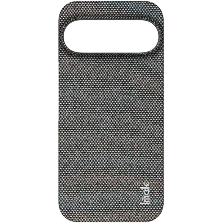 For Google Pixel 9 / 9 Pro imak Ruiyi Series Cloth Texture PU + PC Phone Case(Dark Grey) - Google Cases by imak | Online Shopping South Africa | PMC Jewellery | Buy Now Pay Later Mobicred