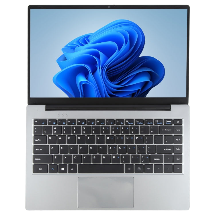 14 inch Windows 11 Laptop, 8GB+512GB, Gen 4th Intel Core i3 CPU, 180 Degree Rotation Axis(Silver) - Others by PMC Jewellery | Online Shopping South Africa | PMC Jewellery | Buy Now Pay Later Mobicred