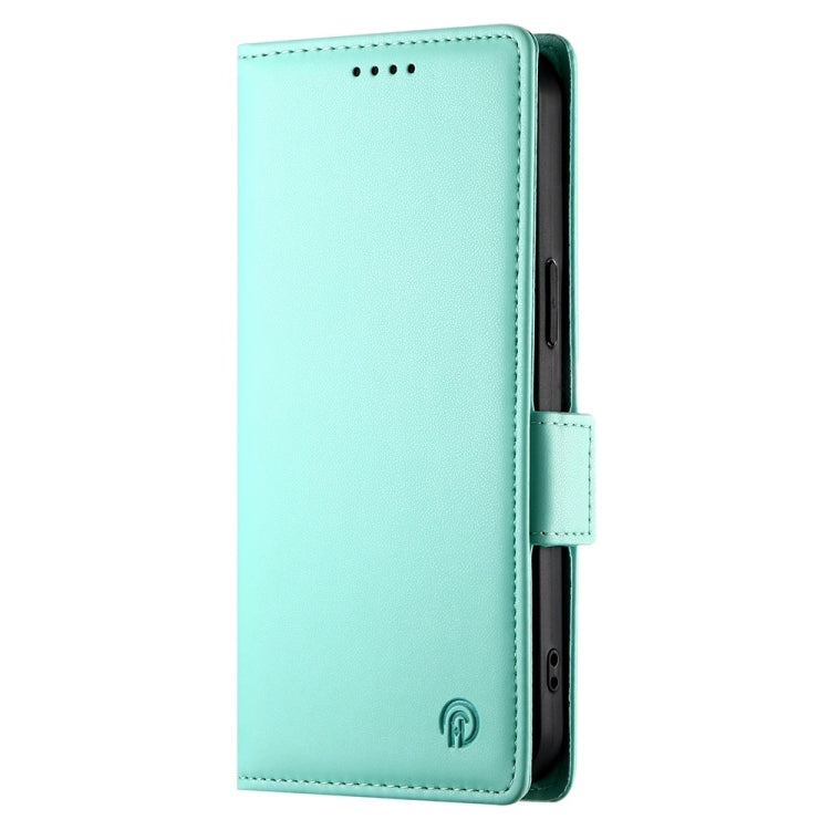 For Redmi K70 Ultra Side Buckle Magnetic Frosted Leather Phone Case(Mint Green) - Xiaomi Cases by PMC Jewellery | Online Shopping South Africa | PMC Jewellery | Buy Now Pay Later Mobicred