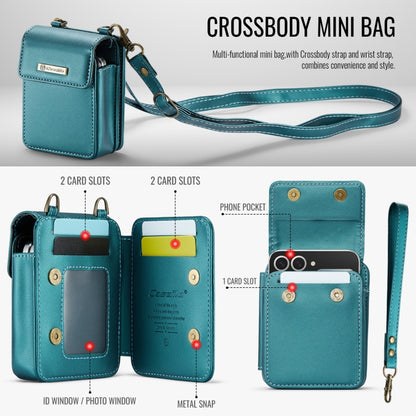 For Samsung Z Flip Series CaseMe Me50 Mini Lanyard Universal Bag(Green) - Galaxy Z Flip6 5G Cases by CaseMe | Online Shopping South Africa | PMC Jewellery | Buy Now Pay Later Mobicred