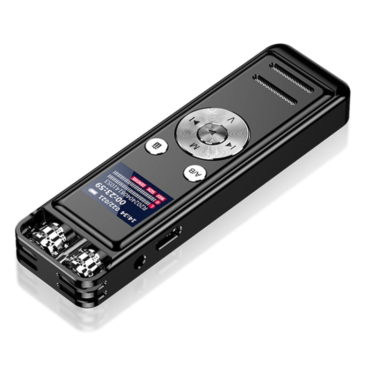 ZD43B Omnidirectional Dual Mic Smart Noise Reduction Voice Recorder, Memory:32GB(Black) - Recording Pen by PMC Jewellery | Online Shopping South Africa | PMC Jewellery | Buy Now Pay Later Mobicred