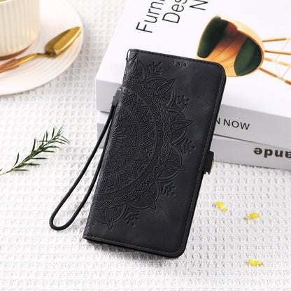 For Samsung Galaxy S25 Ultra 5G Skin Feel Totem Embossed Leather Phone Case(Black) - Galaxy S25 Ultra 5G Cases by PMC Jewellery | Online Shopping South Africa | PMC Jewellery | Buy Now Pay Later Mobicred