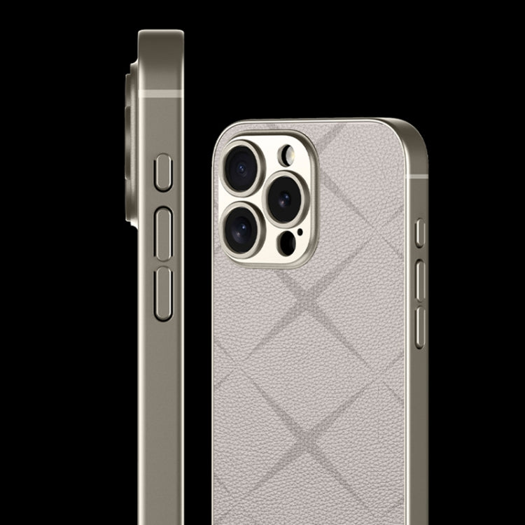 For iPhone 16 Plus GKK Asterism Metal Paint Skin Feel Leather Full Coverage Phone Case(Titanium Grey) - iPhone 16 Plus Cases by GKK | Online Shopping South Africa | PMC Jewellery | Buy Now Pay Later Mobicred