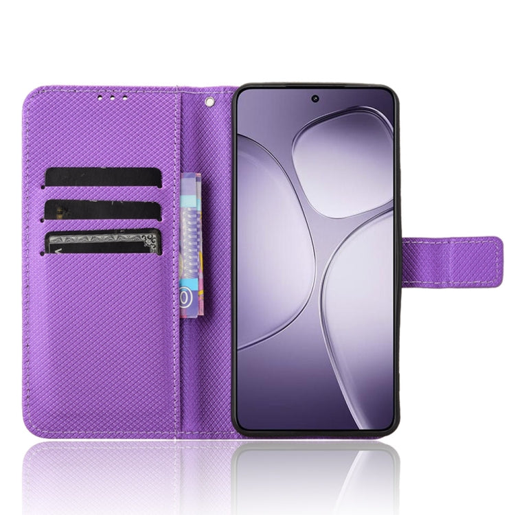 For Redmi K70 Ultra Diamond Texture Leather Phone Case(Purple) - Xiaomi Cases by PMC Jewellery | Online Shopping South Africa | PMC Jewellery | Buy Now Pay Later Mobicred