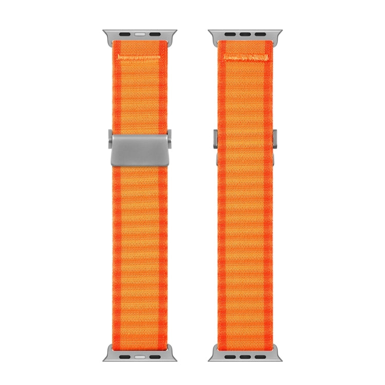 For Apple Watch SE 40mm DUX DUCIS YC Series Ocean Nylon Watch Band(Orange) - Watch Bands by DUX DUCIS | Online Shopping South Africa | PMC Jewellery | Buy Now Pay Later Mobicred