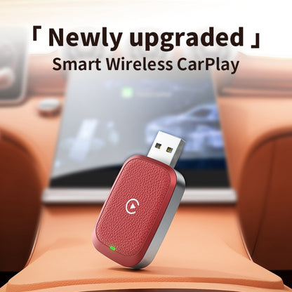 For iPhone Smart Wireless Car CarPlay Box Wired to Wireless Adapter(White) - Bluetooth Adapters by PMC Jewellery | Online Shopping South Africa | PMC Jewellery | Buy Now Pay Later Mobicred