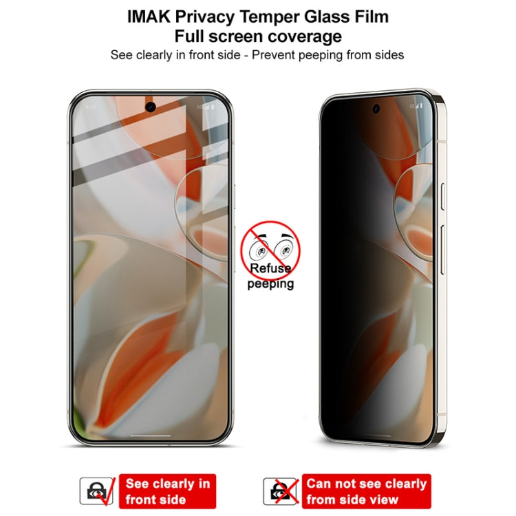 For Google Pixel 9 Pro XL imak HD Full Screen Anti-spy Tempered Glass Protective Film - Google Tempered Glass by imak | Online Shopping South Africa | PMC Jewellery | Buy Now Pay Later Mobicred